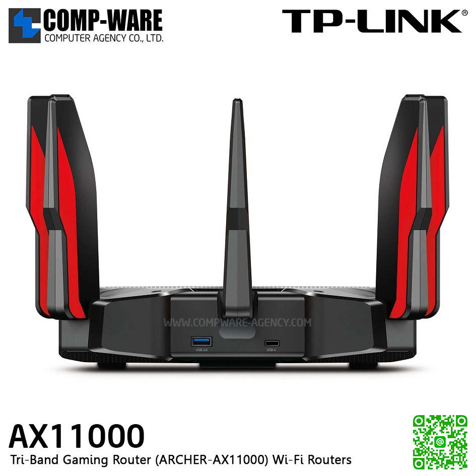 TPLINK AX11000 Next-Gen Tri-Band Gaming Router (ARCHER-AX11000) Wi-Fi Routers