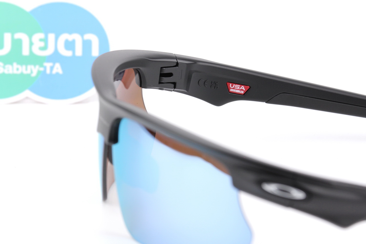 Oakley Bisphaera Prizm Deep Water Polarized/Matte Black SKU#OO9400-09