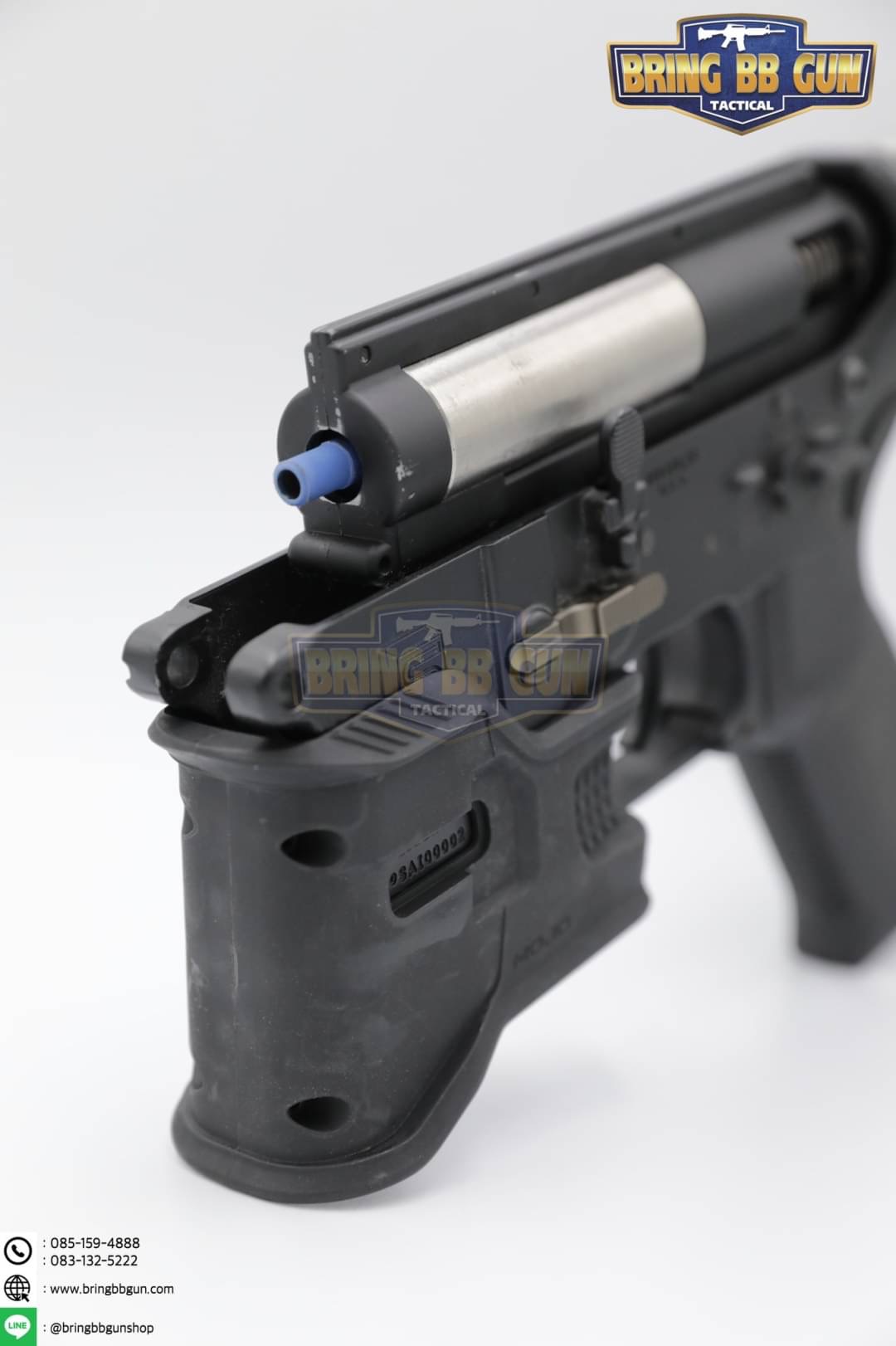 บ่อแม็กM4 F.A.B. MOJO (บ่อแม็กเปลี่ยนหน้ากากได้) (บ่อแม็ก Mojo) (Improved Mag-Well With Replaceable Grips)