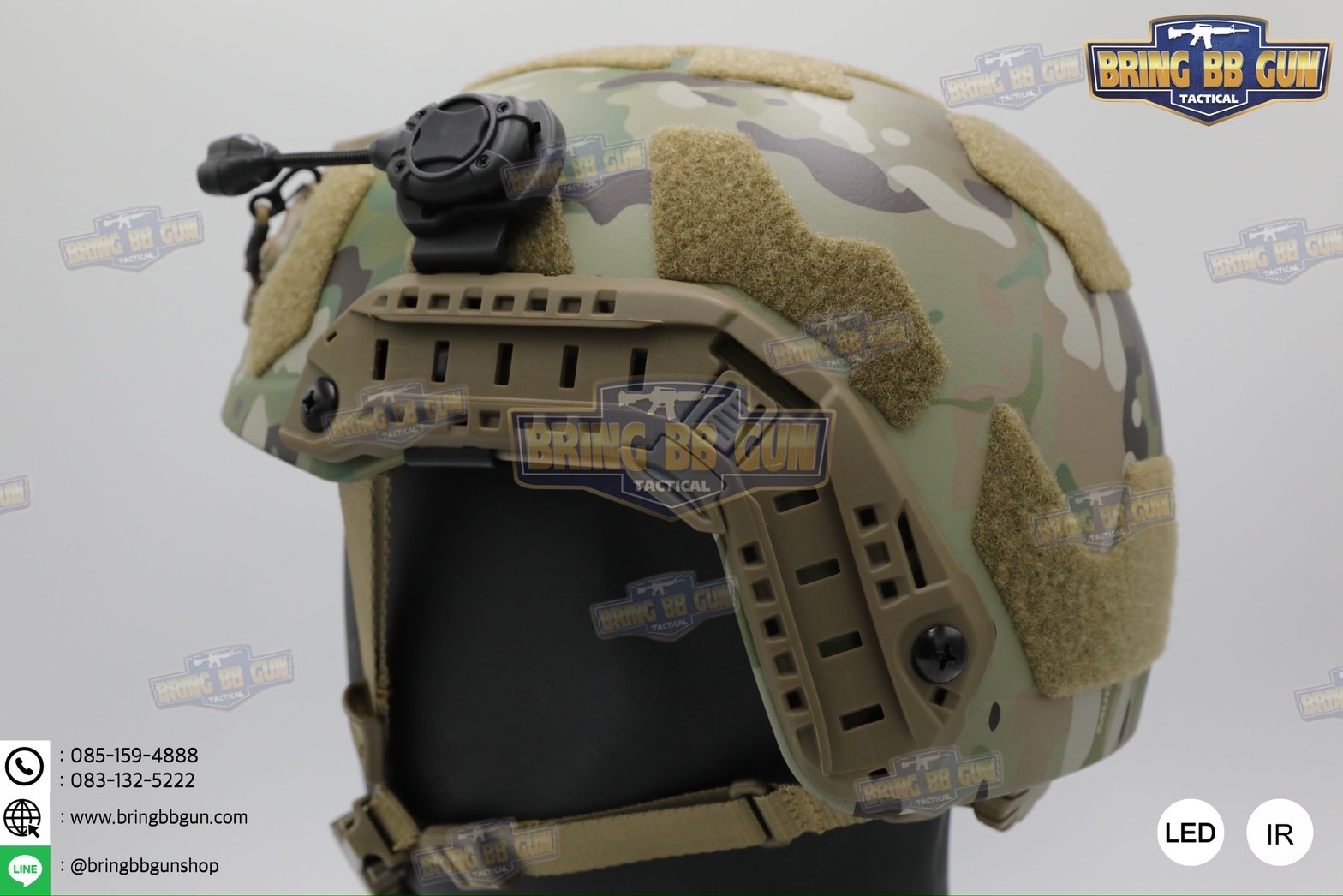 ไฟฉายติดหมวก Switch MPLS (Military Helmet Light System) (ไฟฉายติดหมวกทรง Princeton Tec)