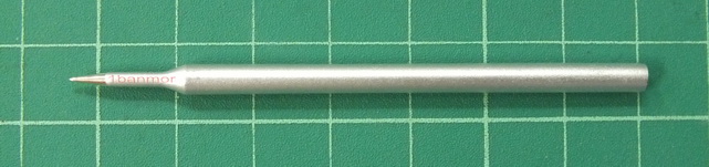 ปลายหัวแร้ง GOOT ปลายแหลมเรียวเล็ก สำหรับหัวแร้งแช่ขนาด 30W/40W ทุกยี่้ห้อ