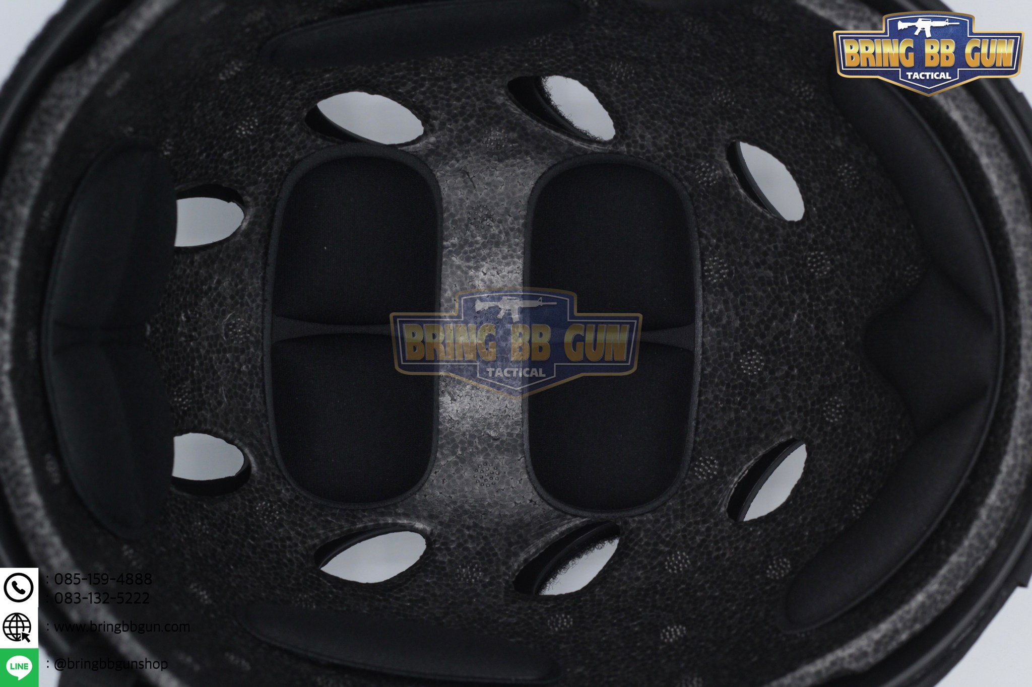 หมวก Fast (หมวกฟาส) (Fast Helmet MH type) รุ่น Strandard Version No holes