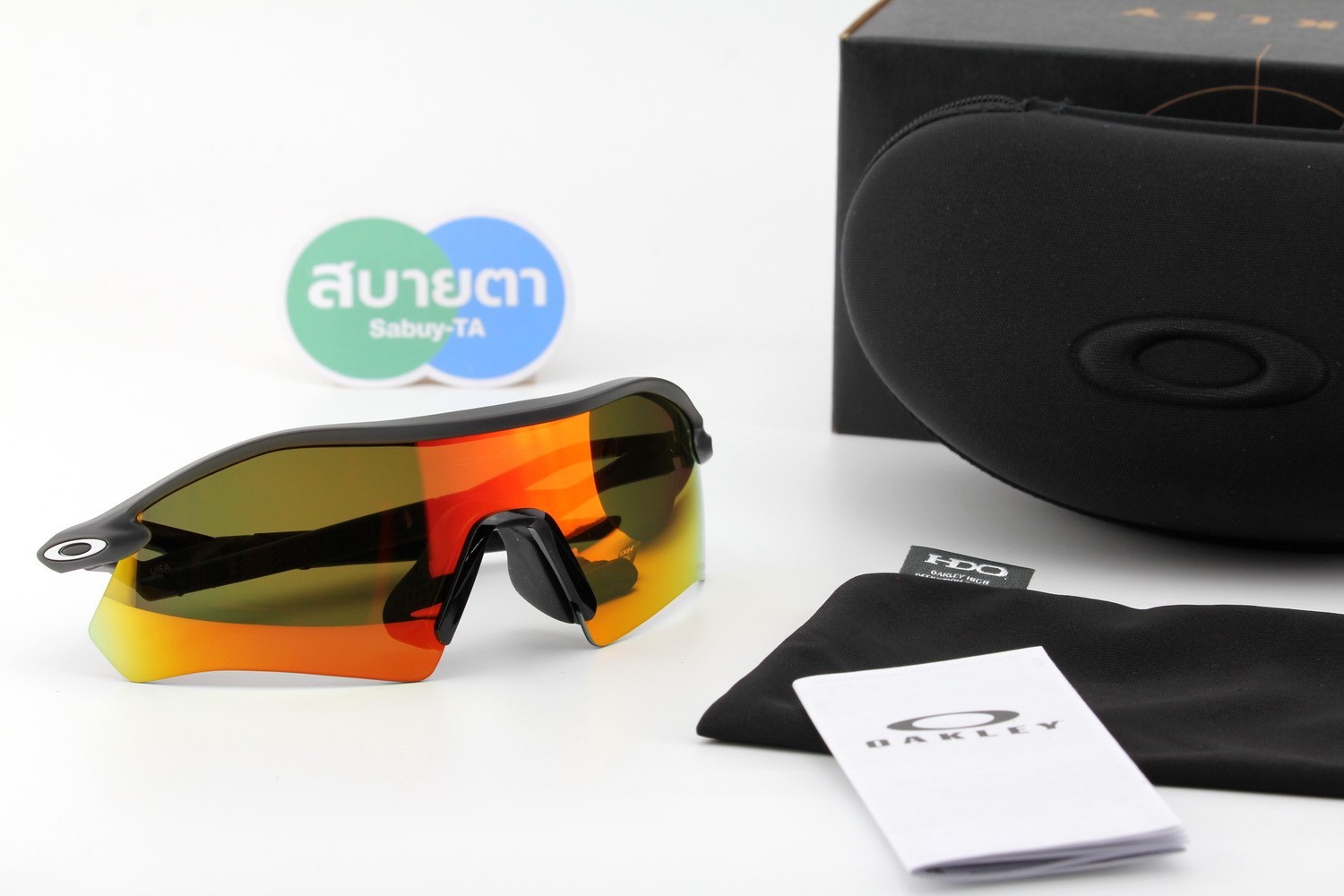 Oakley RADAR PLATE Matte Carbon / Prizm Ruby SKU#OO9495D-03