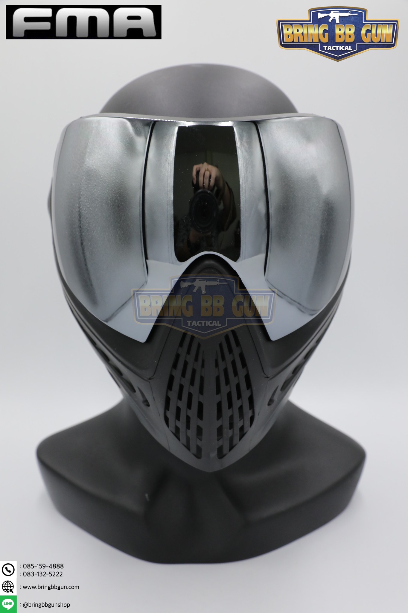 หน้ากาก F1 ยี่ห้อ FMA รุ่น เลนส์ 1 ชั้น