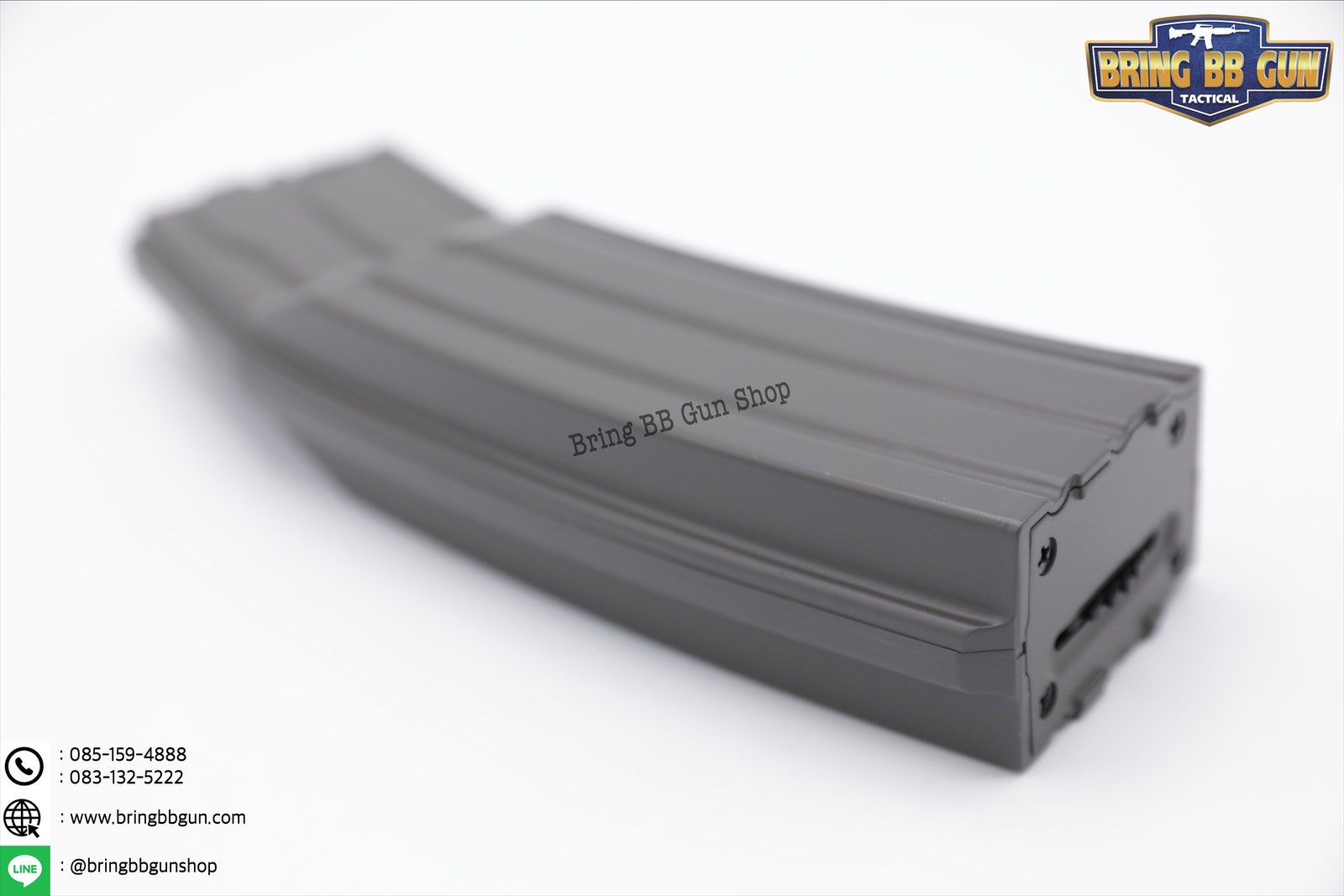 แม็กกาซีน M4 แบบปั่น ยี่ห้อ Ares ทรง Mega Magazine