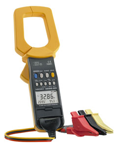 Hioki 3286-20 สามารถวัด 3เฟสได้ พร้อม การวัด voltage, current, power, power factor, phase angle, reactive power or frequency, detect phase