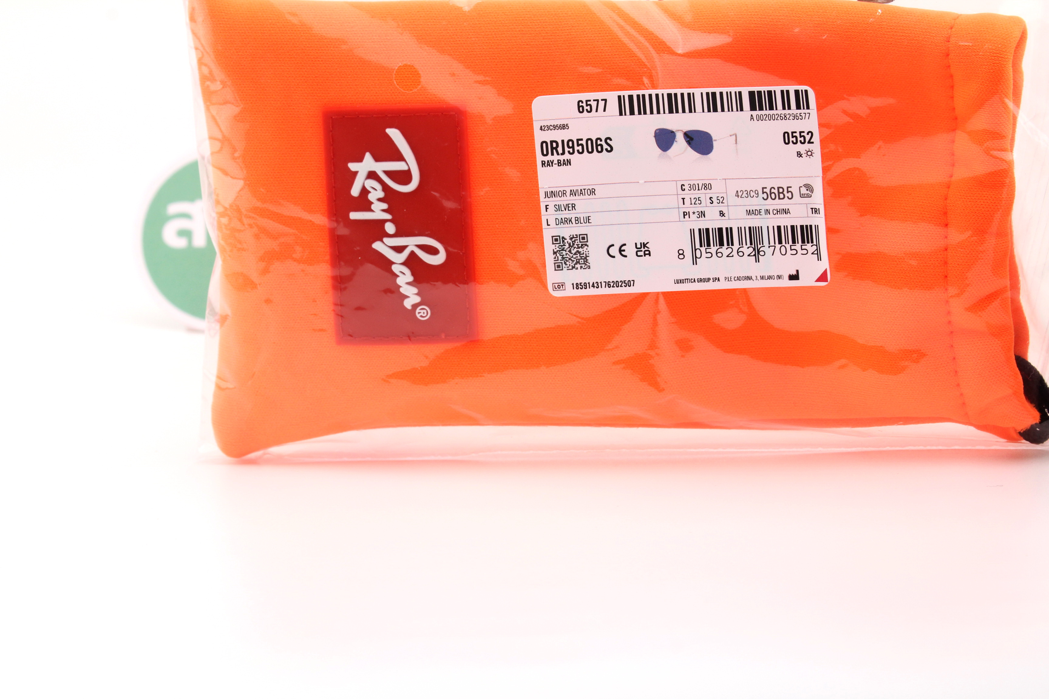 RAYBAN JUNIOR AVIATOR RJ9506S 301/80