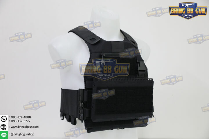เสื้อเวส FCSK 3.7 (เสื้อเวส FCSK 3.0 + เพ้าแม็กกาซีน MK5 (5.56 แบบ3ช่อง)) (FCSK 3.7 Plate Carrier) (FCSK 3.0 + MK5 Front Flap)