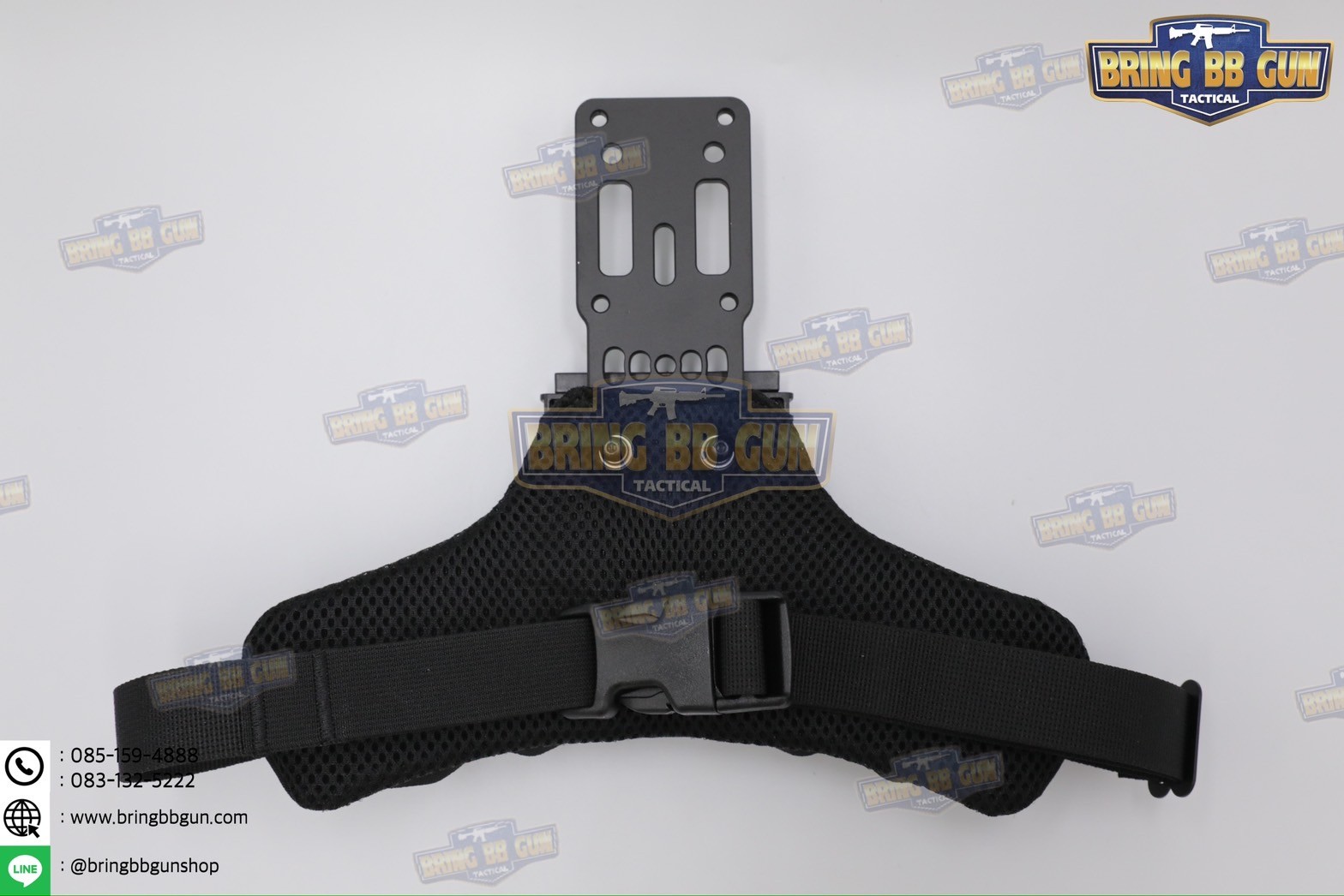 ชุดเซ็ทเพลทโหลดต่ำ CNC + ปลดไวก้ามปู + สายรัดต้นขาแบบนวม เพลทโหลดต่ำ CNC (เพลทลดต่ำ CNC) (เพลท CNC) สายรัดต้นขา แบบนวม (ARC RTI DUTY Mount Accessory) ปลดไวก้ามปู (Quick Locking System) (Modular Holster Adapter) (MHA)