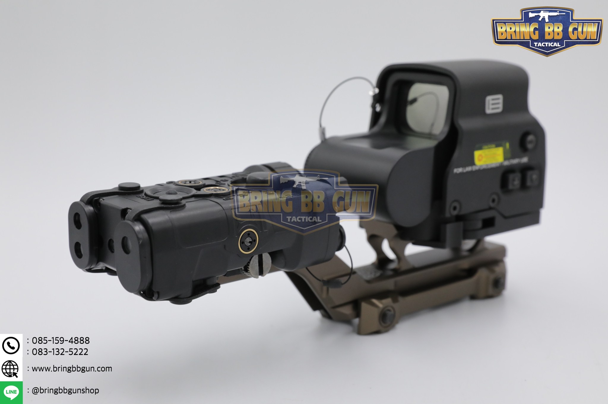 ขายกดอทสูง Hydra (Hydra Mount) (GBRS Group Hydra Mount Kit) Type B สำหรับเรทดอท : เรทดอททุกรุ่นที่เป็นขาจับราง Piactinny (ราง 20mm.)