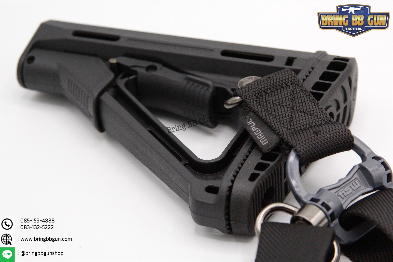 พานท้าย ทรง Magpul CTR รุ่นยางหนา