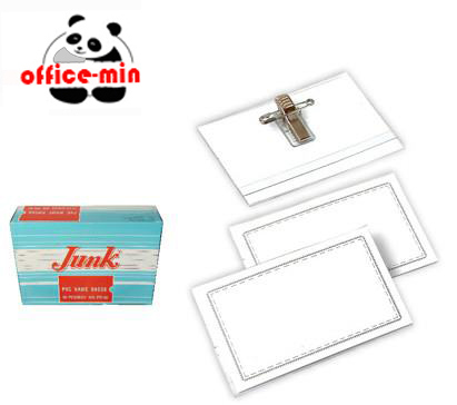 บัตรติดหน้าอกพลาสติกแข็ง จั๊งค์ PD-50