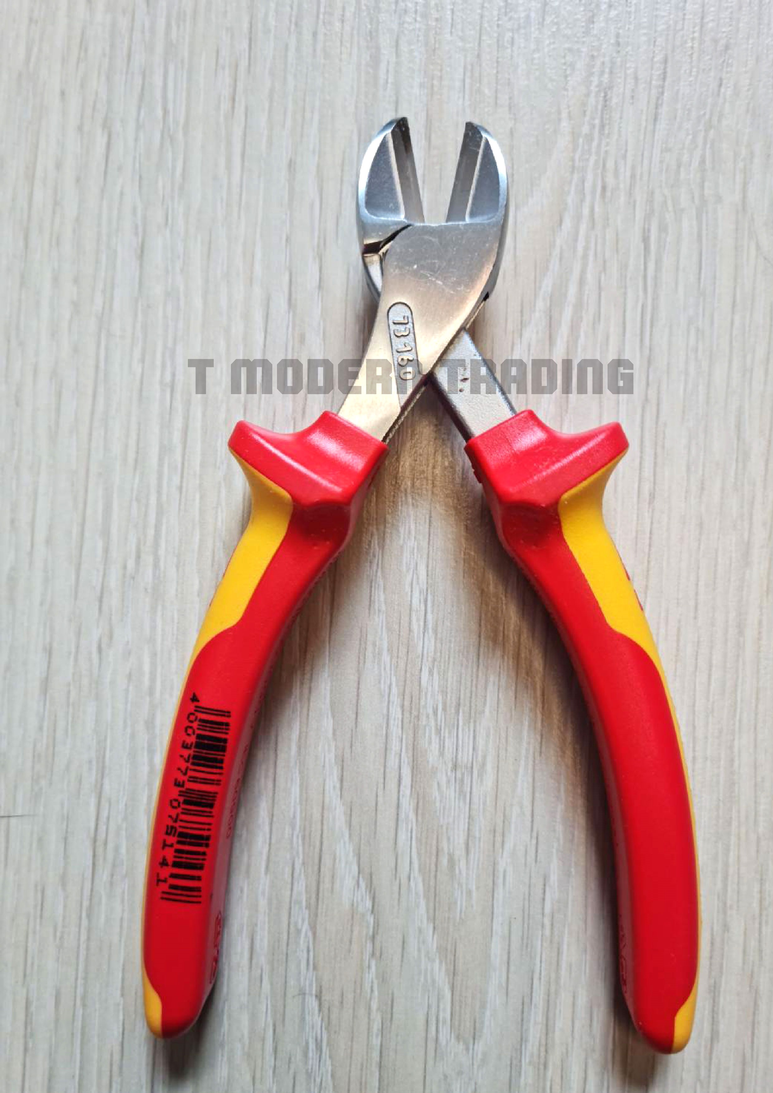 KNIPEX คีมปากเฉียงผ่อนแรง X-cut 6" ด้ามกันไฟ1000V
