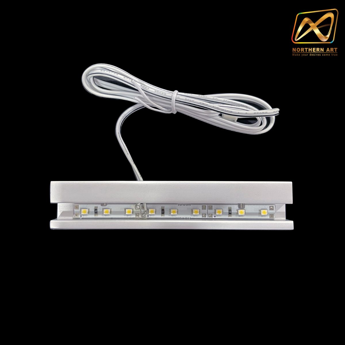 Clearance Sale! อะลูมิเนียมบาร์ LED BAR ไฟLED แสงสีแดง 1 ชุด พร้อม POWER SUPPY ไม่รวมแผ่นอะคริลิค