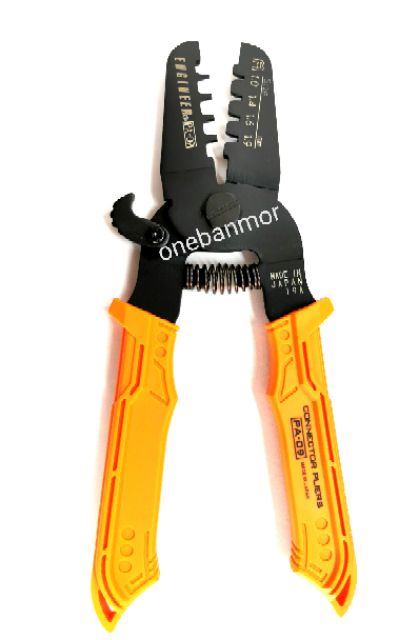 Engineer PA-09 คีมหนีบ ย้ำหางปลาคุณภาพสูง สำหรับมืออาชีพตัวจริง Made in Japan ของแท้ 100% ออกใบกำกับภาษีได้