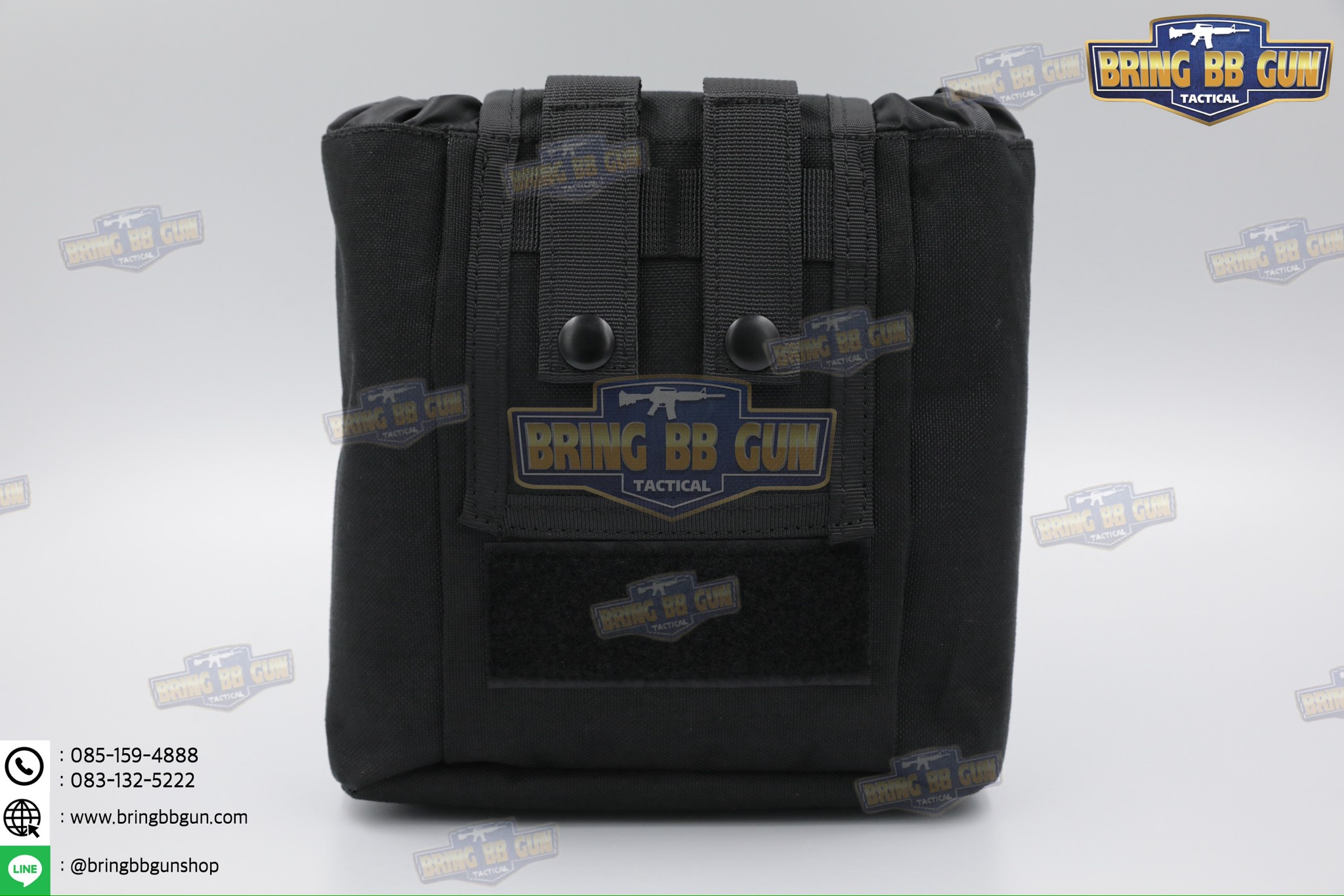 ถุงทิ้งแม็กกาซีนแบบพับได้ B01 (ถุงเก็บอุปกรณ์) (Tactical Storage Bag) (Folding Magazine Recycling Bags) (Drop Pouch) (Dump Pouch)