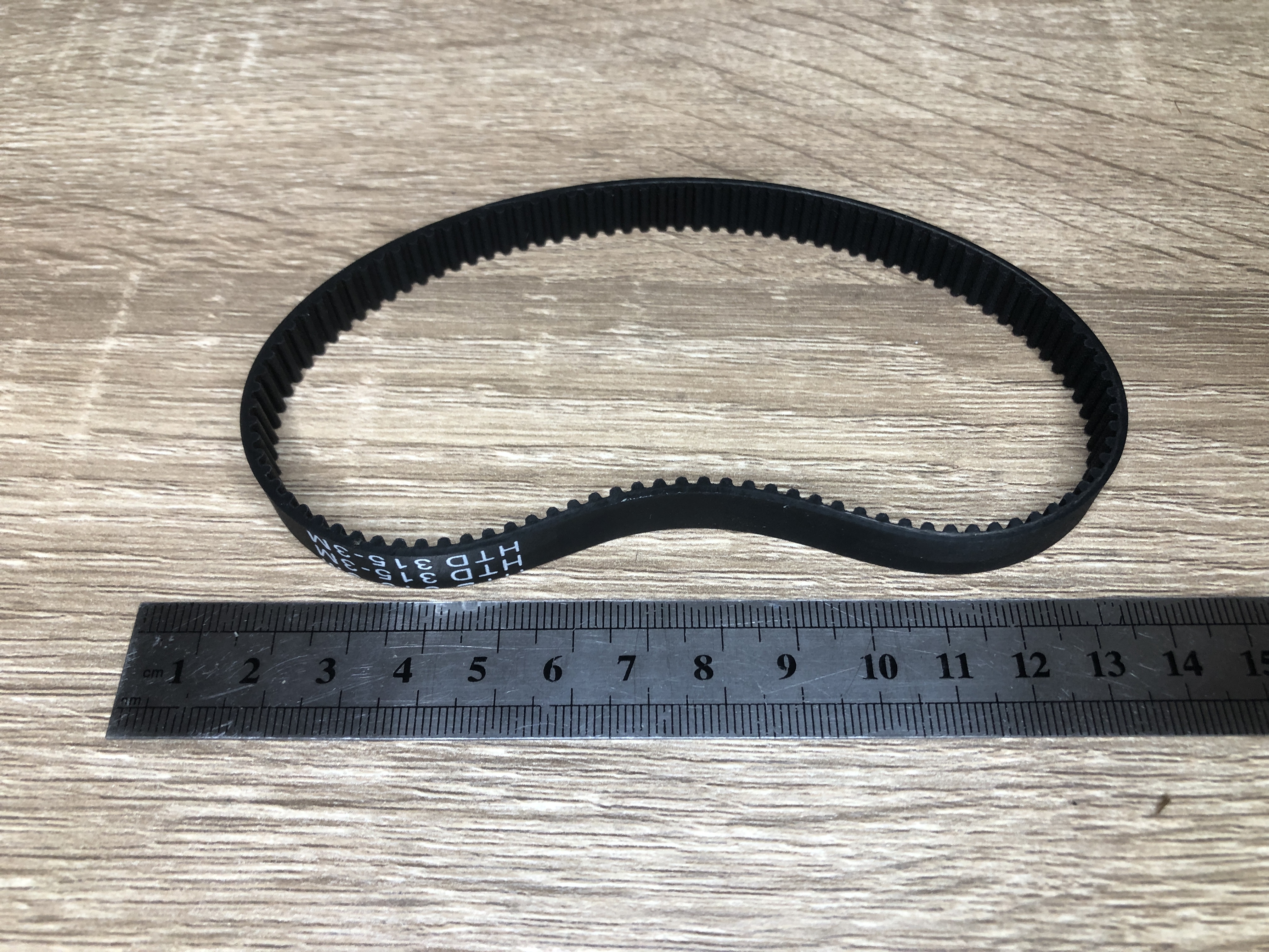 HTD 3M Timing belt วงปิด ความยาวเส้นรอบวง 315 mm (315-3M-10) สำหรับสายพานกว้าง 10 mm