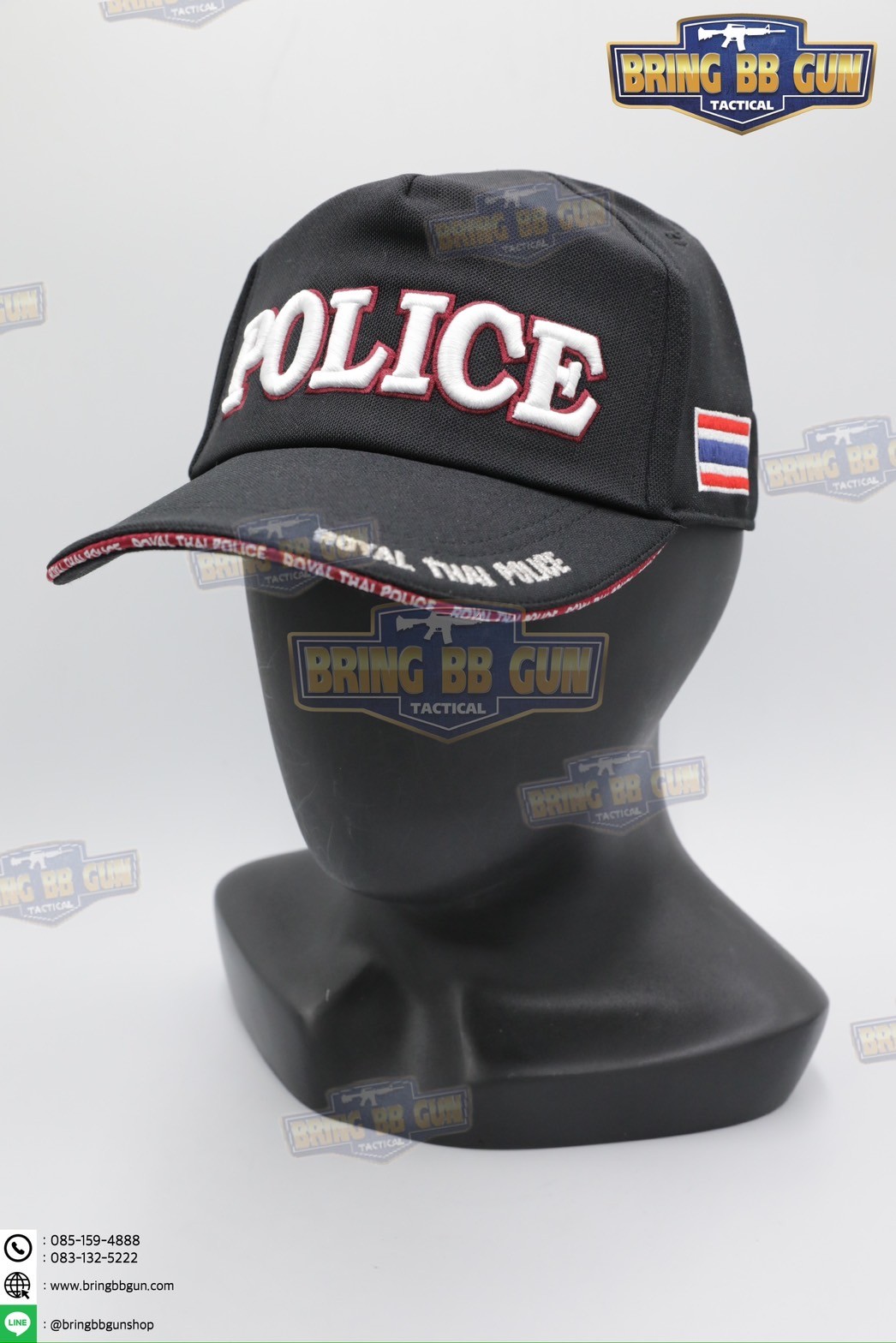 หมวกแก๊ปปักลายหน่วยงานต่าง เกรดพรีเมี่ยม (Version 1) Cap