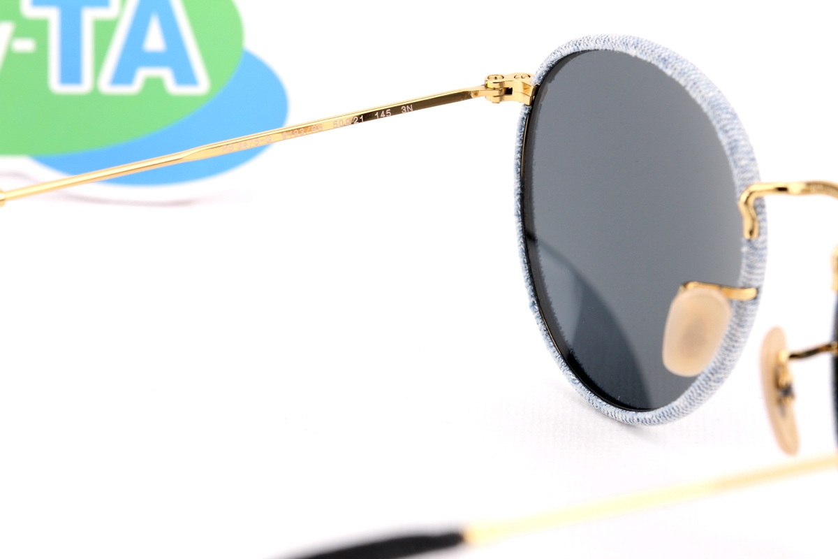 RayBan Round Craft RB3475Q 9193R5 Jeans and Leather