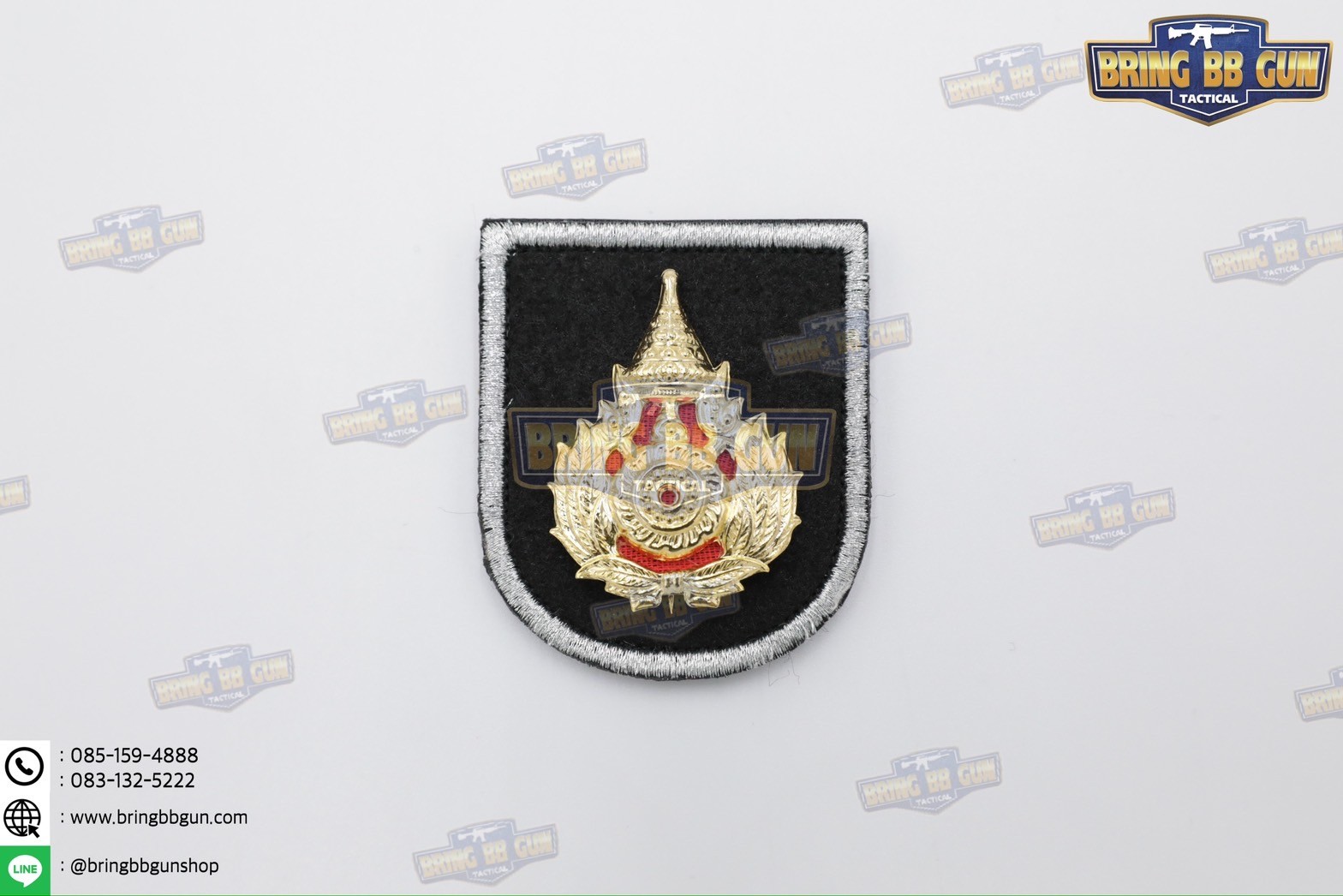 หน้าหมวกเบเร่ต์ ตีนตุ๊กแก