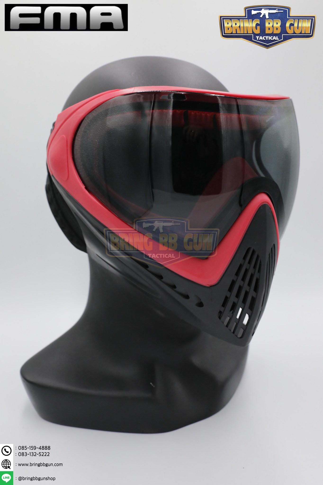 หน้ากาก F1 ยี่ห้อ FMA รุ่น เลนส์2ชั้น