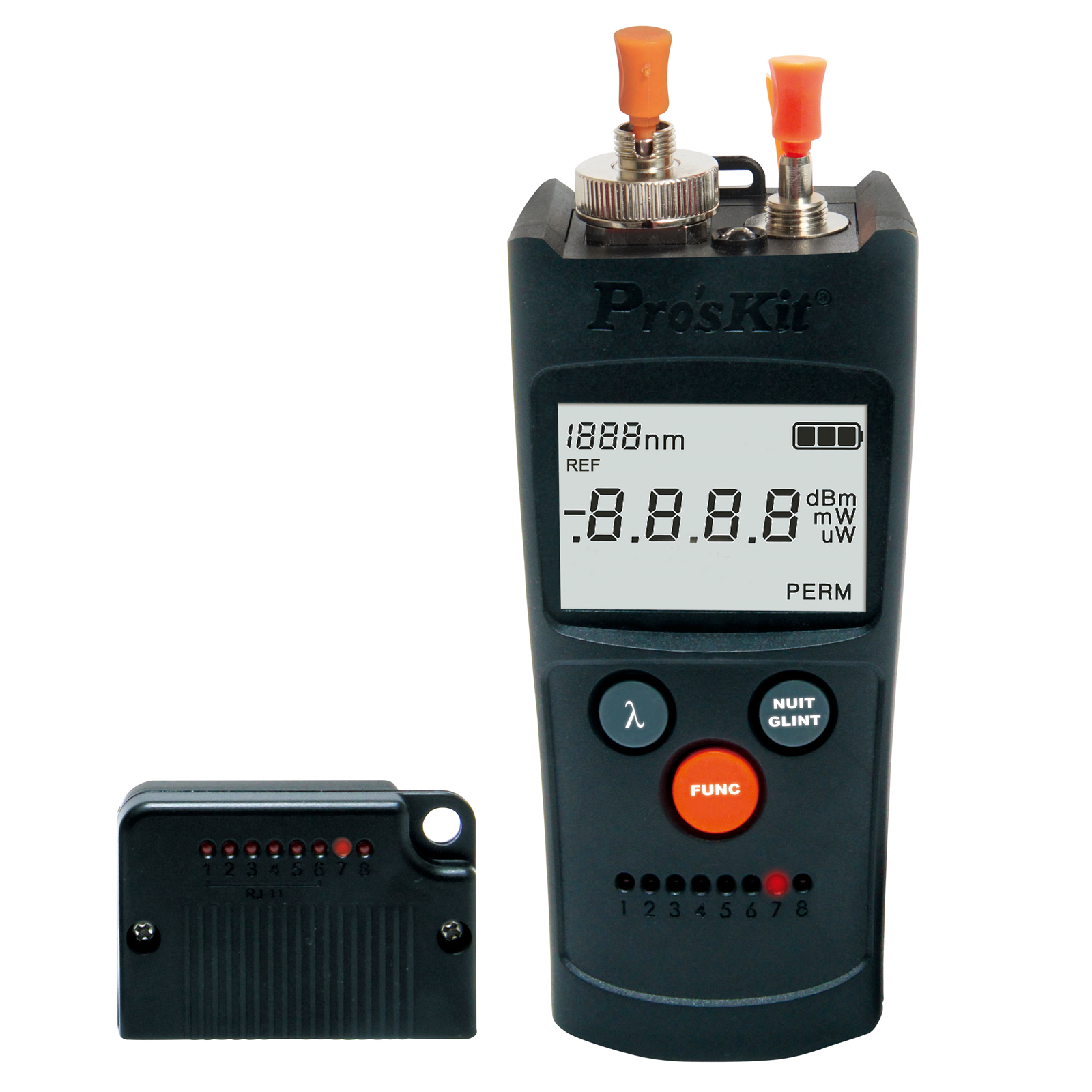 MT-7602 มิเตอร์วัดสาย Fiber Optic แบบ 4in1 MT-7602 PRO'S KIT