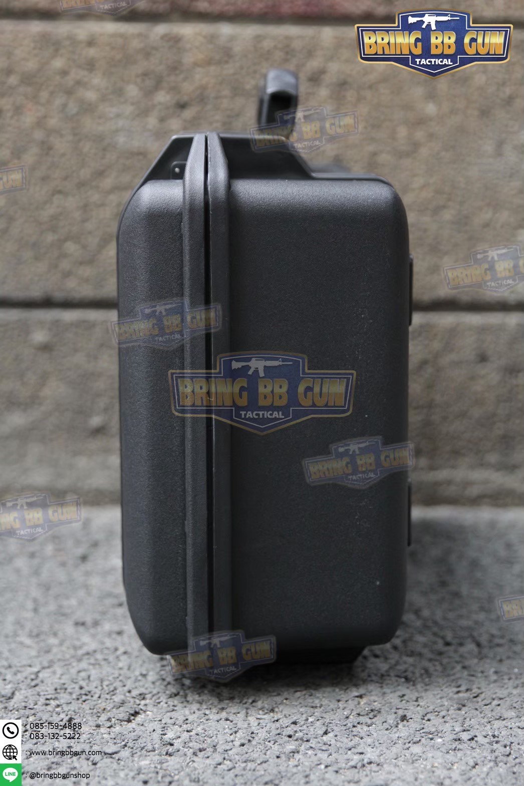 กล่องปืน B4 ขนาดภายนอก : 49*32*18 cm. ขนาดภายใน : 46.2*26.5*10.5 cm.