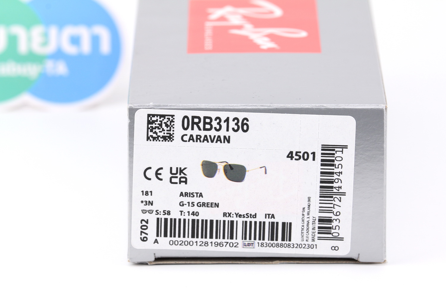 RayBan La Havana Caravan RB3136 181