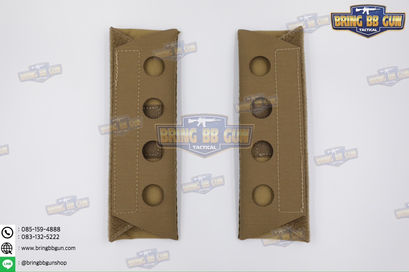 รองบ่าติดเสื้อเวส ทรง Ferro (แผ่นฟองน้ำรองบ่า) (แผ่นรองไหล่) (Shoulder Pads)