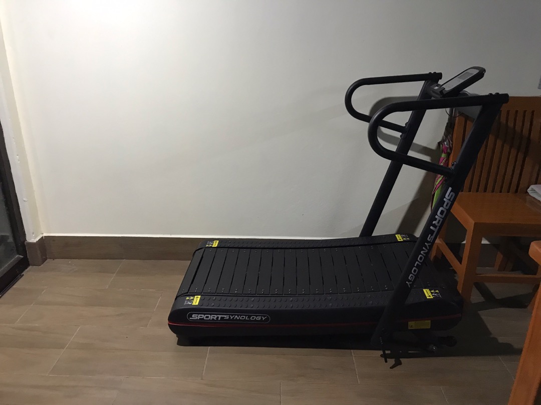พร้อมส่ง* ส่งฟรี !! Home Gym Fit TT100 Curved Treadmill ลู่วิ่งไร้มอเตอร์ ดีไซน์โค้งออกแบบมาให้พับเก็บได้ง่าย