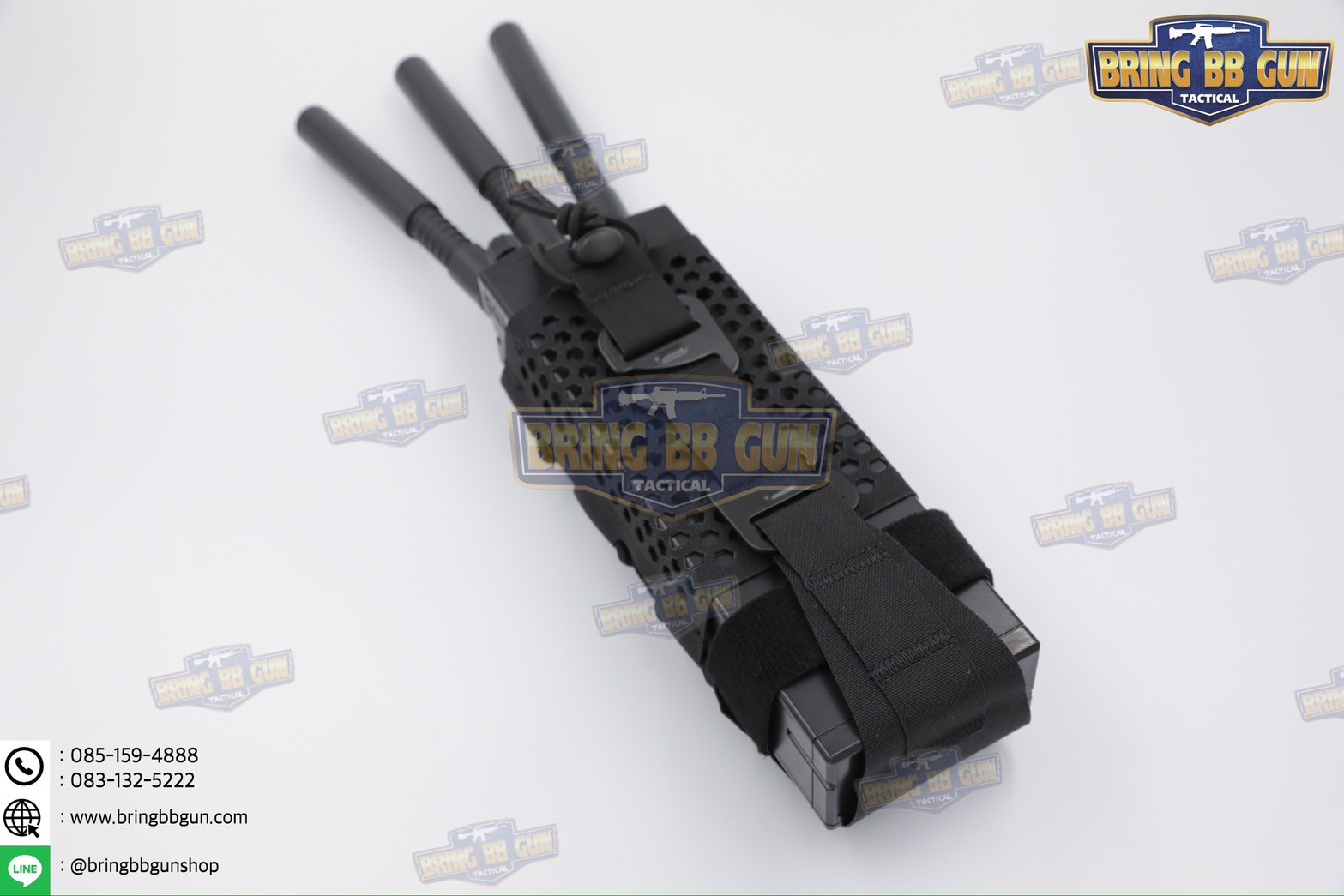 เพ้าวิทยุสื่อสารแบบผ้า Universal ทรงรังผึ้ง (ซองวิทยุสื่อสารแบบผ้า ปรับใส่ได้ทุกรุ่น) (ARC Hive Radio Pouch)