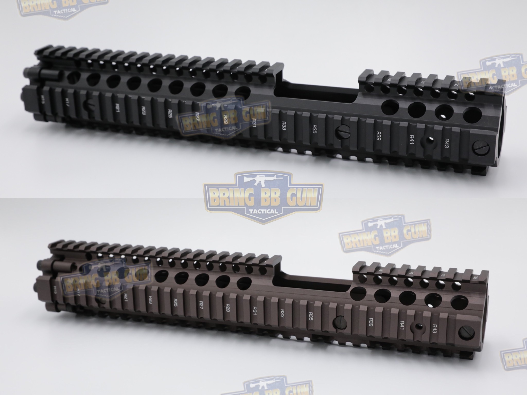 ชุดหน้า ยี่ห้อ Daniel Defense MK18 FSP RIS II รุ่นความยาว 12.5" ระบบราง Picatinny (ราง20mm.) (M4A1 FSP RAIL INTERFACE SYSTEM) (RIS II) (Front Sight Post) (FSP)