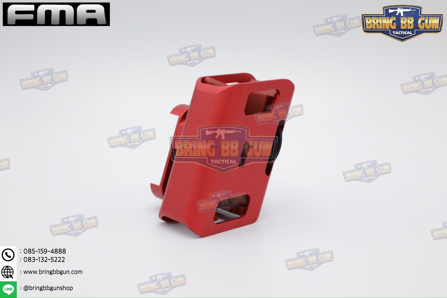 IPSC CNC Aluminum Magazine Pouch ยี่ห้อ FMA (ซองแม็กกาซีน IPSC Race Master) (บอดี้อลูมิเนียม) (Double A) (DAA)