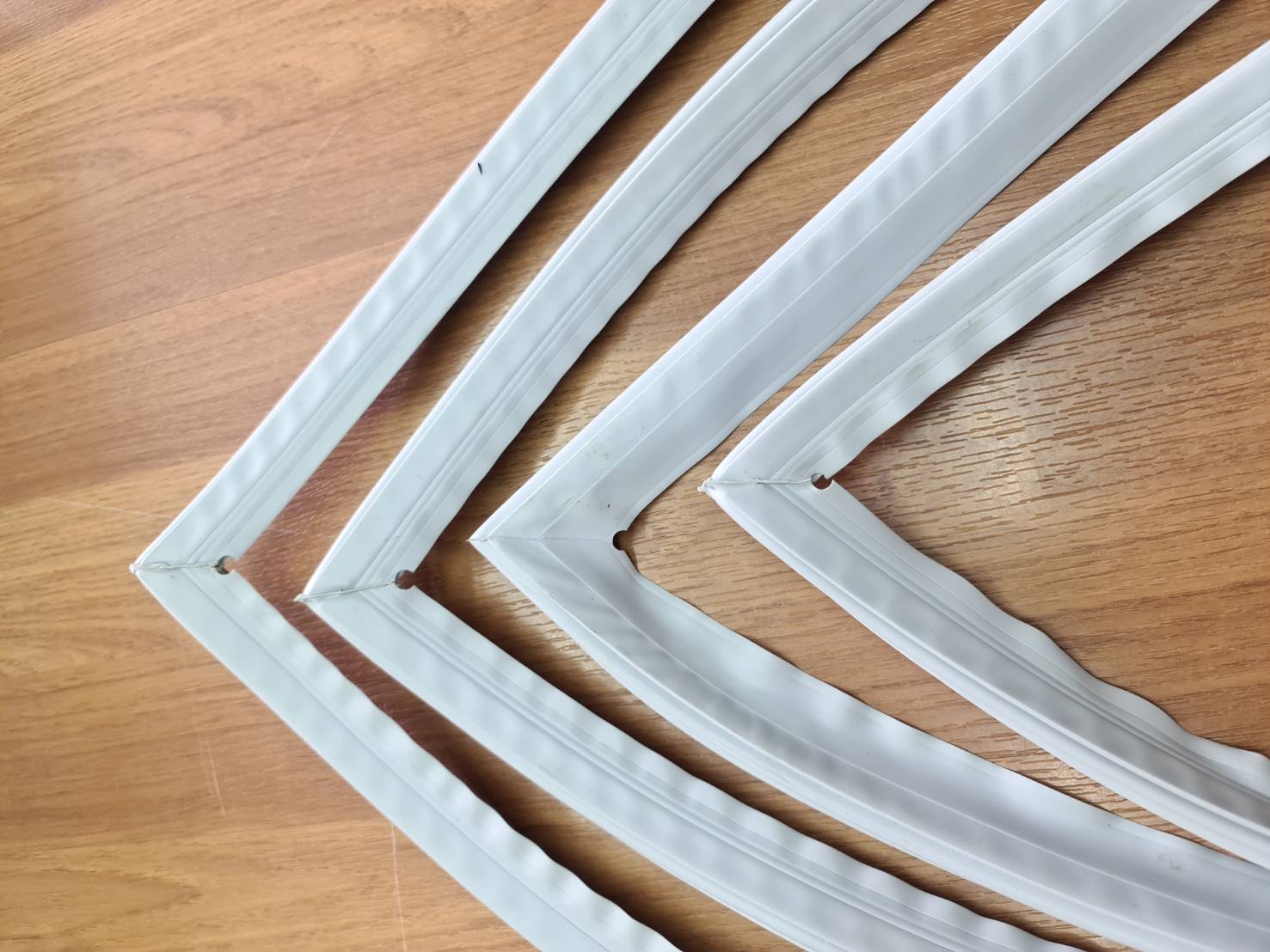 0000766 ชุด ขอบยาง ประตู ตู้เย็น Sharp ชาร์ป รุ่น SJ-P51N ยางขอบประตูตู้เย็น ขอบยางประตู ตู้เย็น 2 ประตู