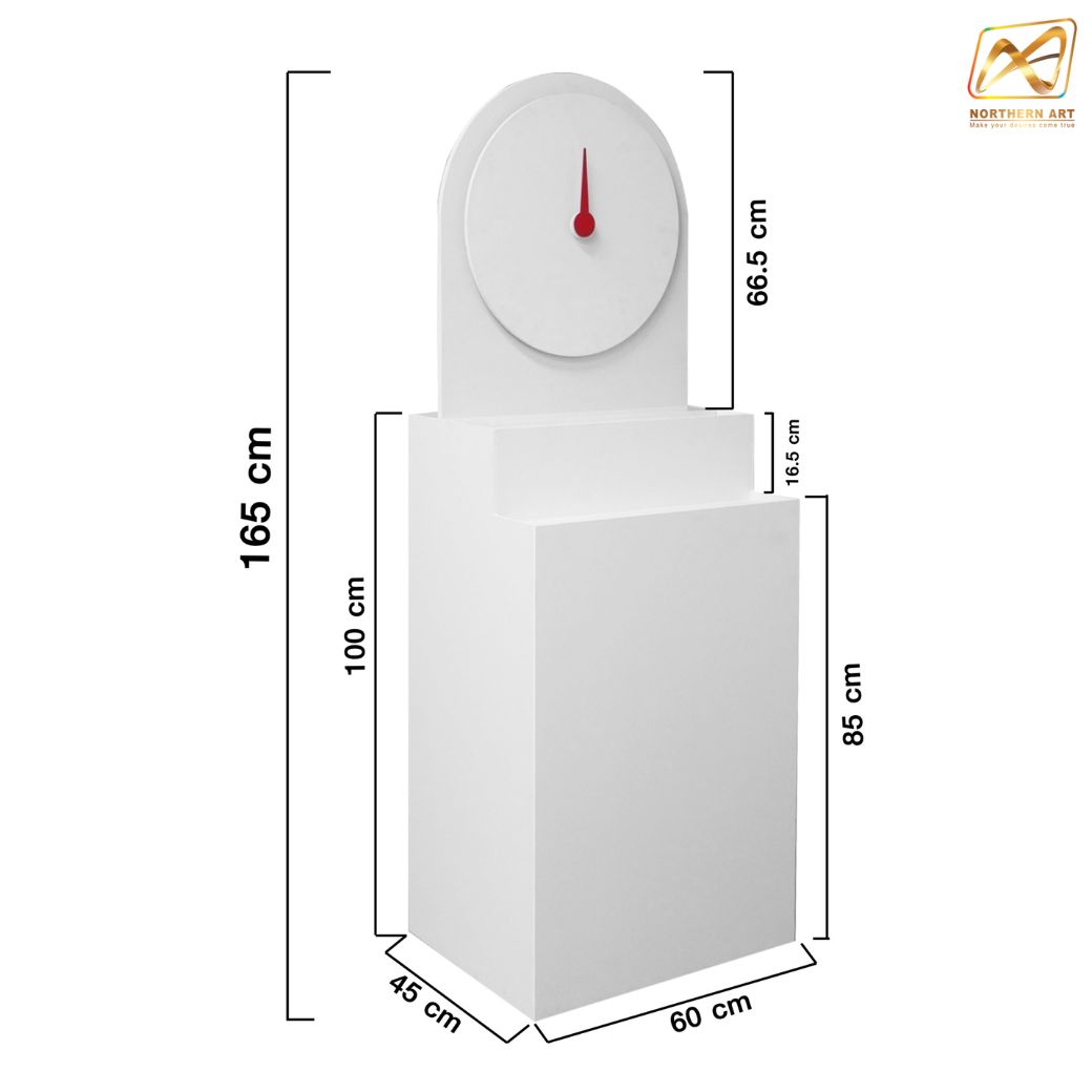 เกมส์ CARNIVAL หมุนวงล้อ พร้อมชั้นวางสินค้า แบบขั้นบันได 2 ชั้น ขนาด (W)60 x (D)45 x (H)165 ซม.