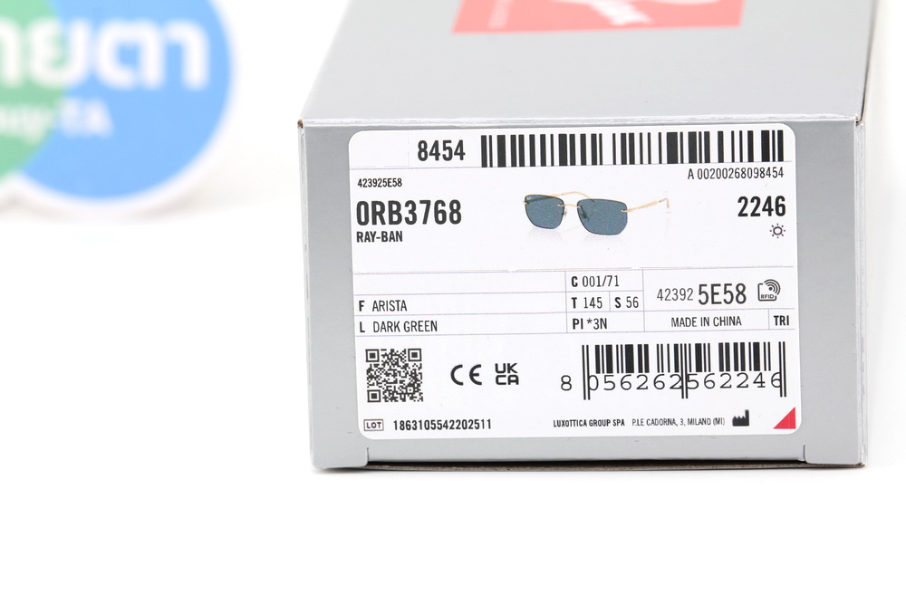 RayBan RB3768 001/71 56mm.