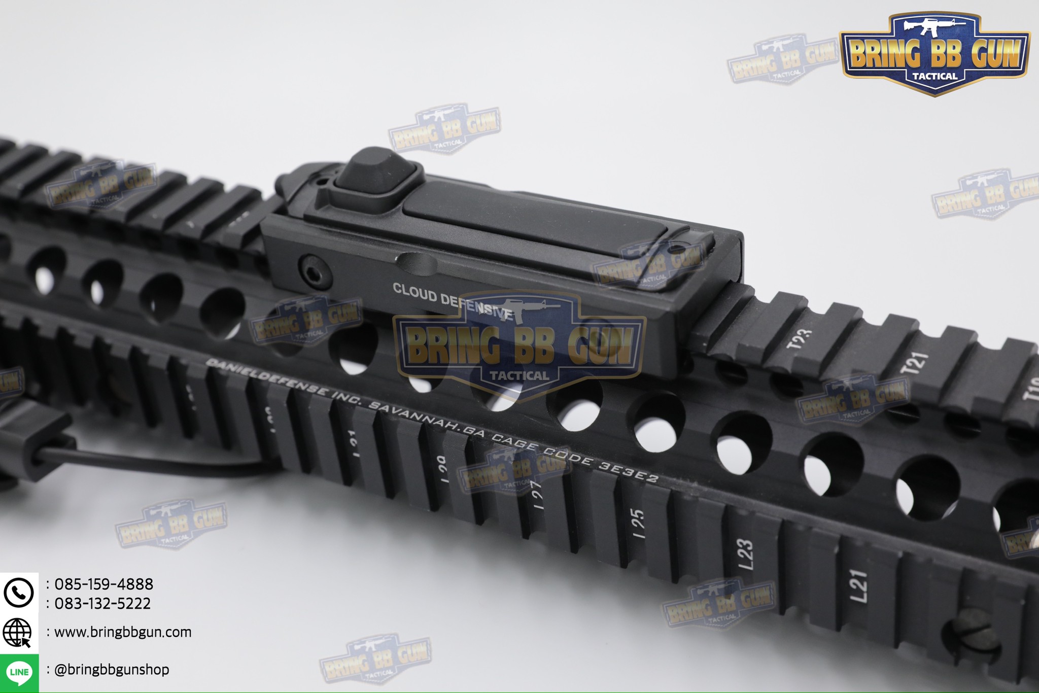 LCS MK2 ยี่ห้อ Cloud Defensive (ตัวจับสวิตช์หางหนูของไฟฉาย) รุ่น ระบบราง Picatinny (รางรถไฟ,ราง20mm.) (Light Control System) (ใช้ได้กับชุดหน้าระบบราง Picatinny เท่านั้น)