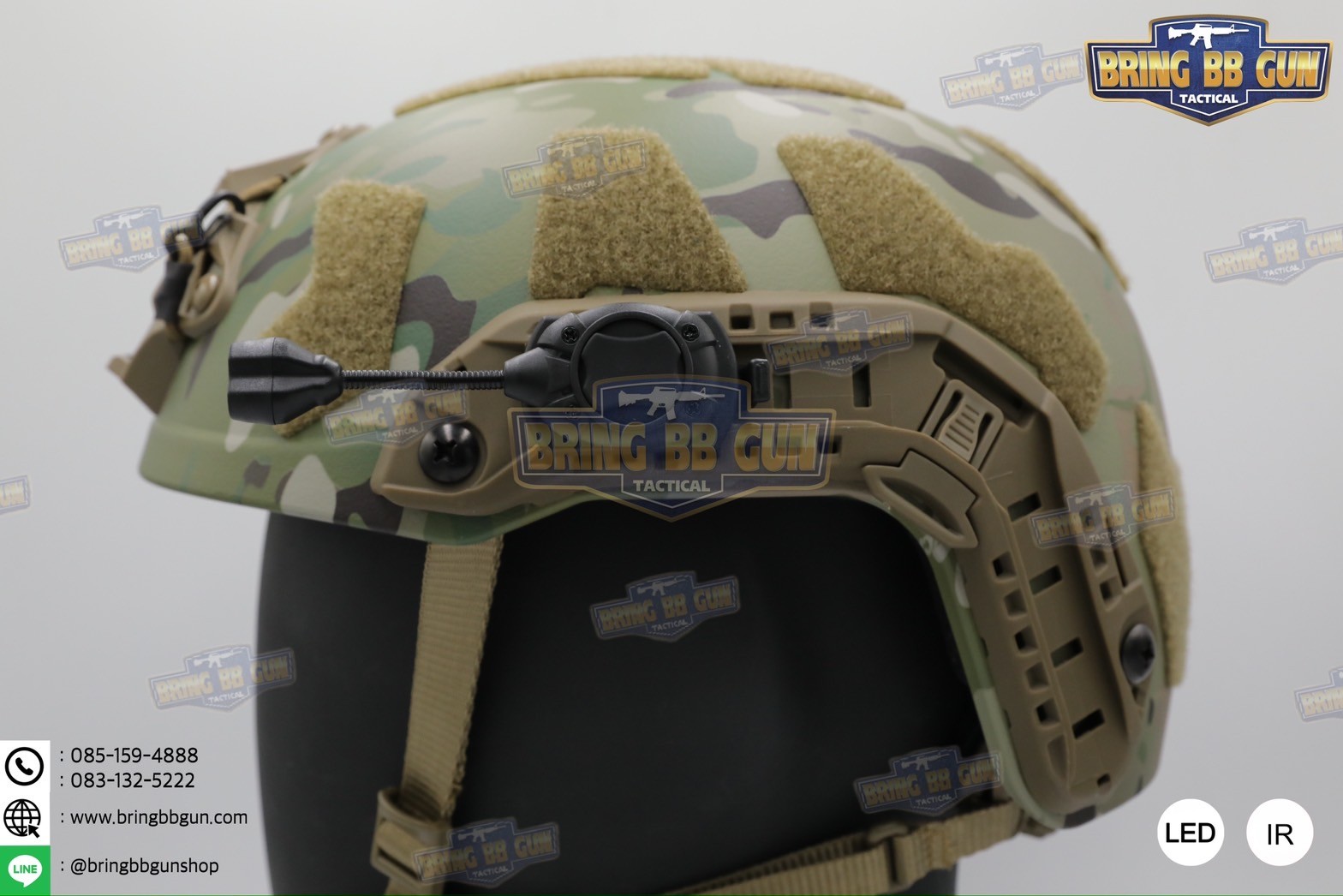 ไฟฉายติดหมวก Switch MPLS (Military Helmet Light System) (ไฟฉายติดหมวกทรง Princeton Tec)