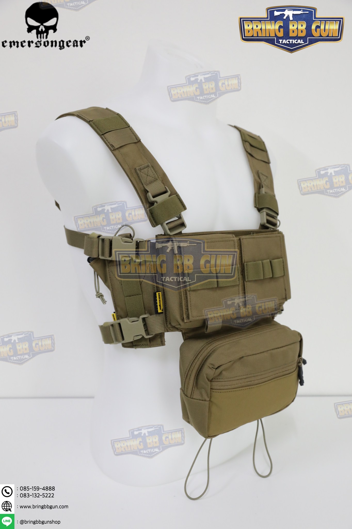 Micro Fight Chissis MK3 Chest Rig ยี่ห้อ Emerson