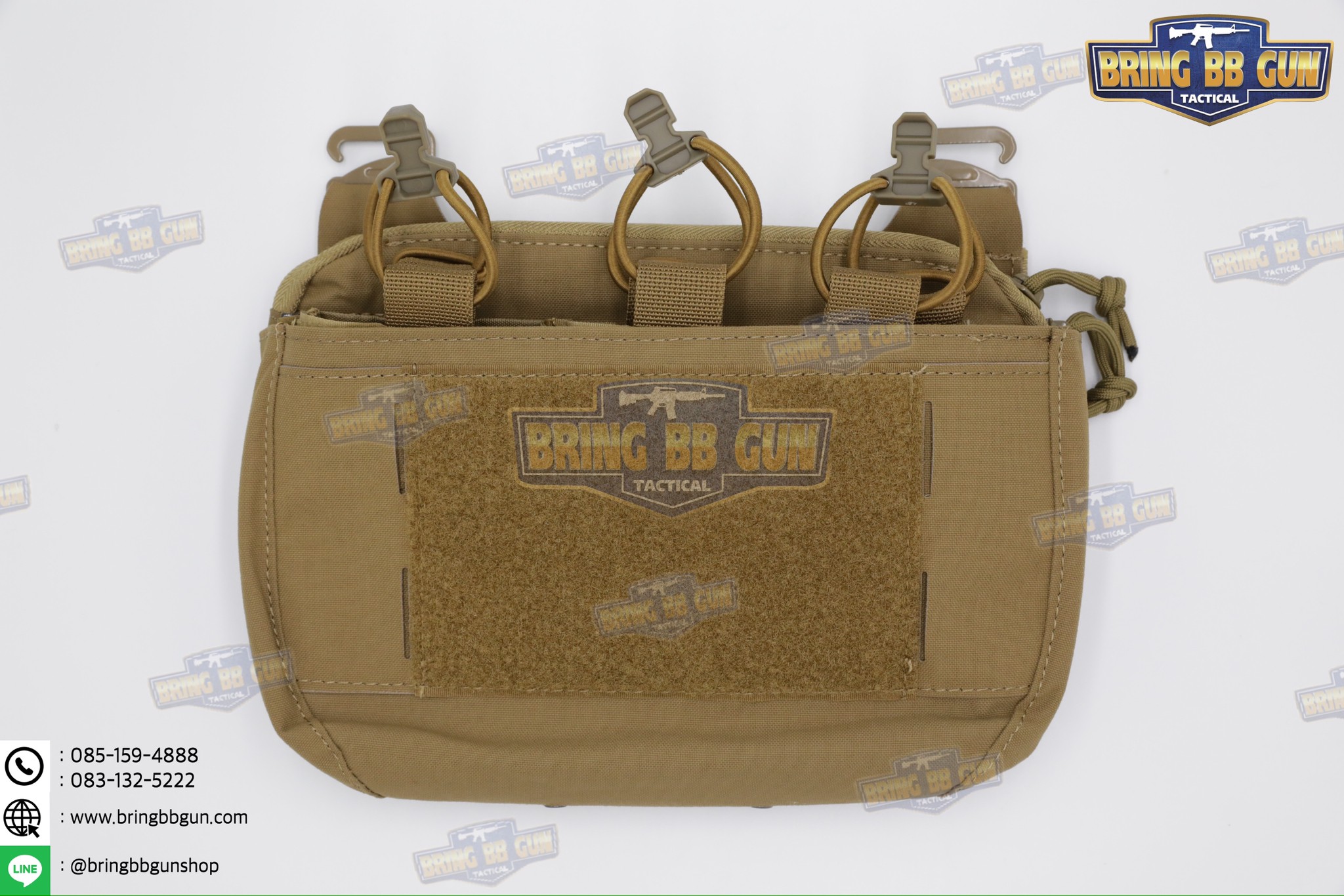 เพ้าแม็กกาซีน DOPE (5.56 แบบ3ช่อง) (DOPE Tactical Flap) (G Buckle + Velcro) (Ferro Concepts DOPE Front Flap) (DOPE Front Flap)