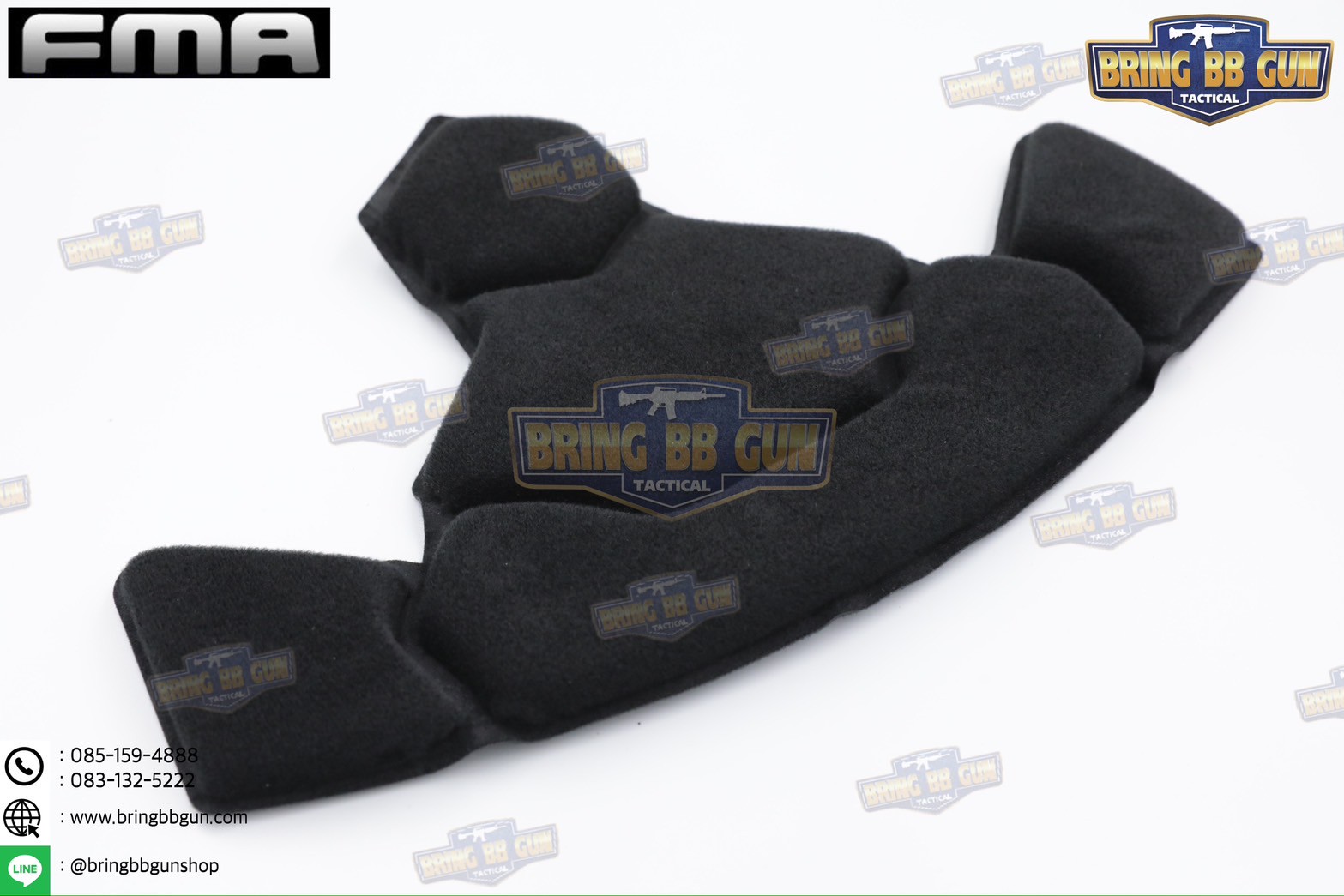 รองในหมวก ยี่ห้อ FMA แบบ Double Layer (เมมโมรี่โฟม) (รองในหมวก Exfil / Fast / SF Super High Cut / Mich ) (ฟองน้ำติดด้านในหมวก)