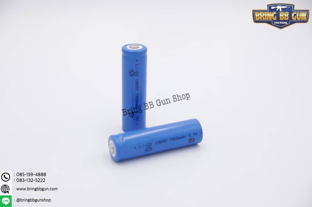 ถ่านชาร์จ CR123a / CR2 / 18650