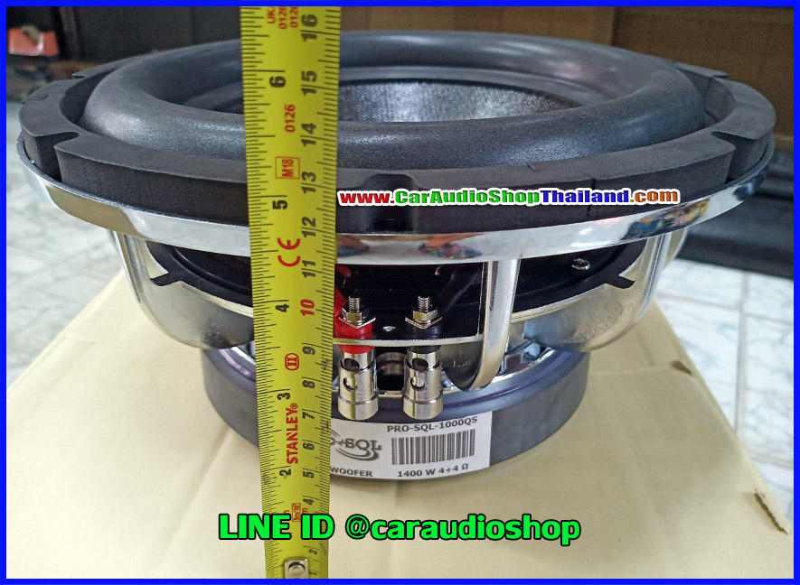 ลำโพงซับ 10 นิ้ว PRO SQL 1000 QS