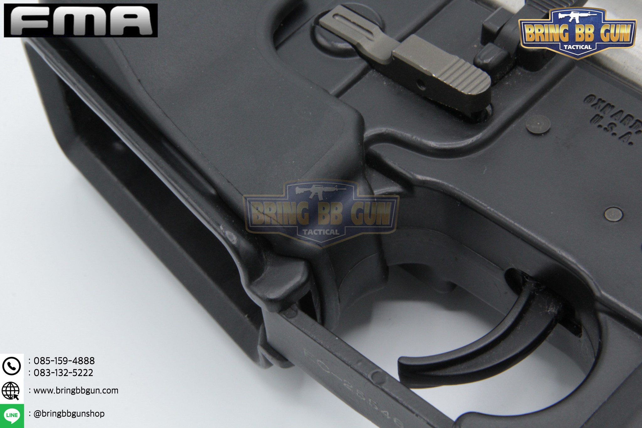 ยางกันลื่นบอดี้ M4/M16 ยี่ห้อ FMA (Rubber NQ Grip TAC)