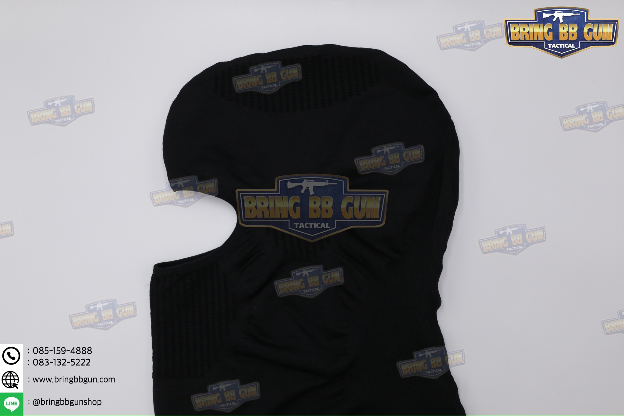 โม่ง ทรง NB Tactical (ไอ้โม่ง) (โม่งเปิดแค่ตา) (Balaclava V.2)