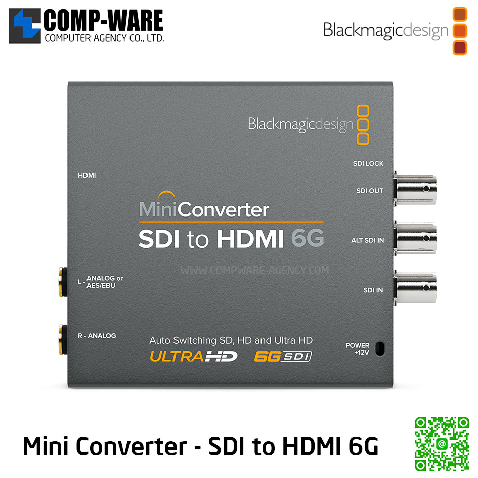 Blackmagic Mini Converter - SDI to HDMI 6G