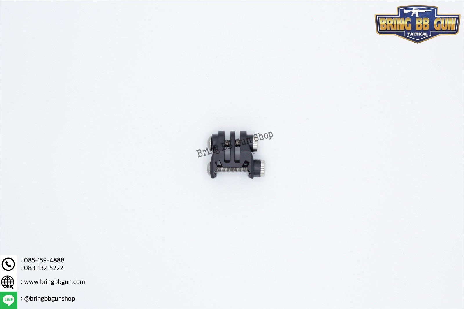 ขาจับกล้อง Action Camera ติดรางรางไฟ (ราง20มม.) (ขาจับกล้อง Go Pro ติดรางรถไฟ ราง20มม.)