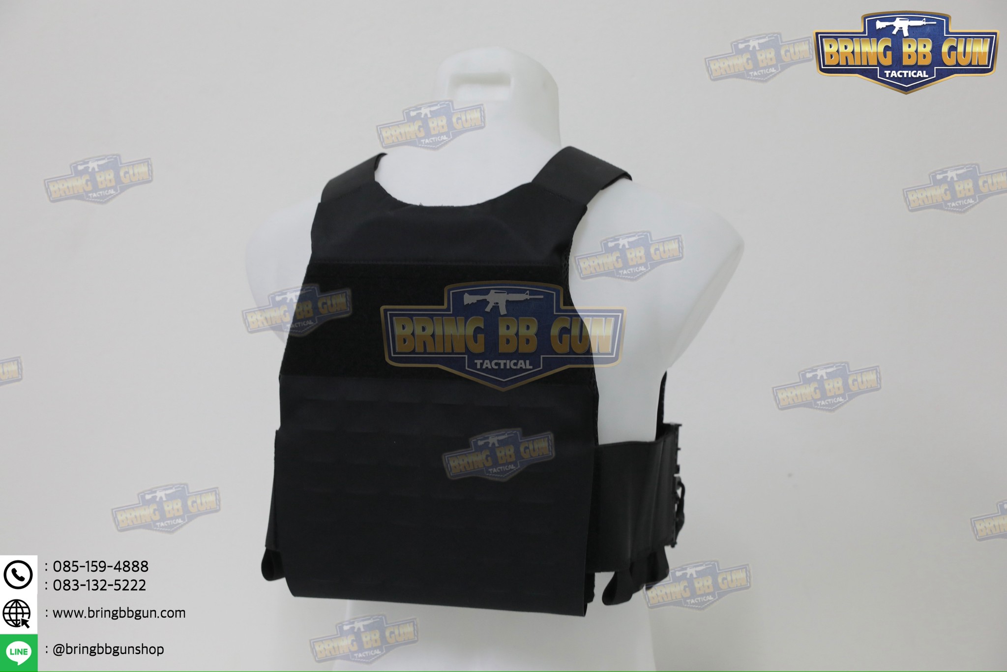 เสื้อเวส FCSK 3.1 (เสื้อเวส FCSK 3.0 + เพ้าแม็กกาซีน4ช่อง) (FCSK 3.1 Plate Carrier) (FCSK 3.0 + 5.56 Quadruple Mag Plate)