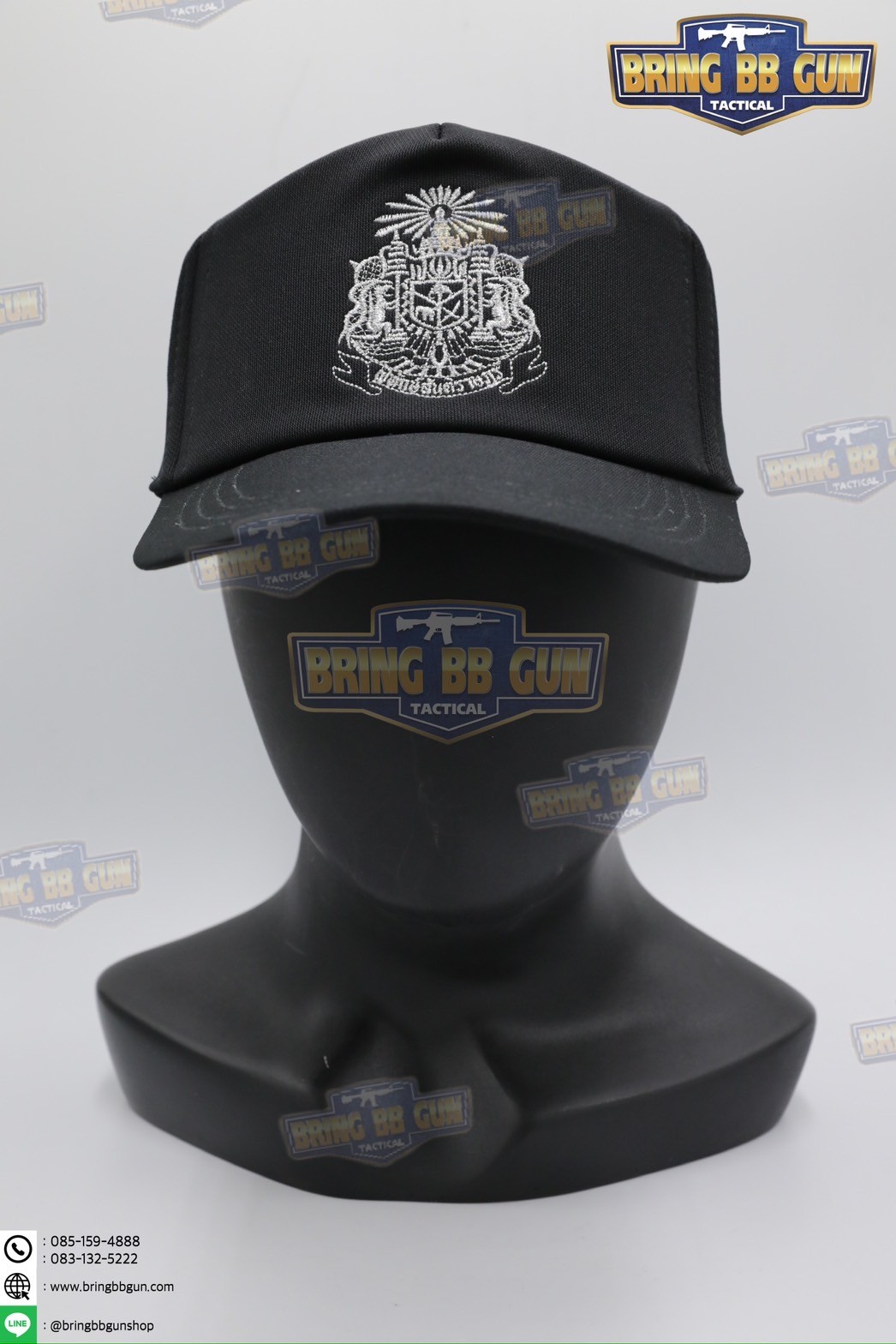 หมวกแก๊ปปักลายหน่วยงานต่าง เกรดพรีเมี่ยม (Version 2) Cap