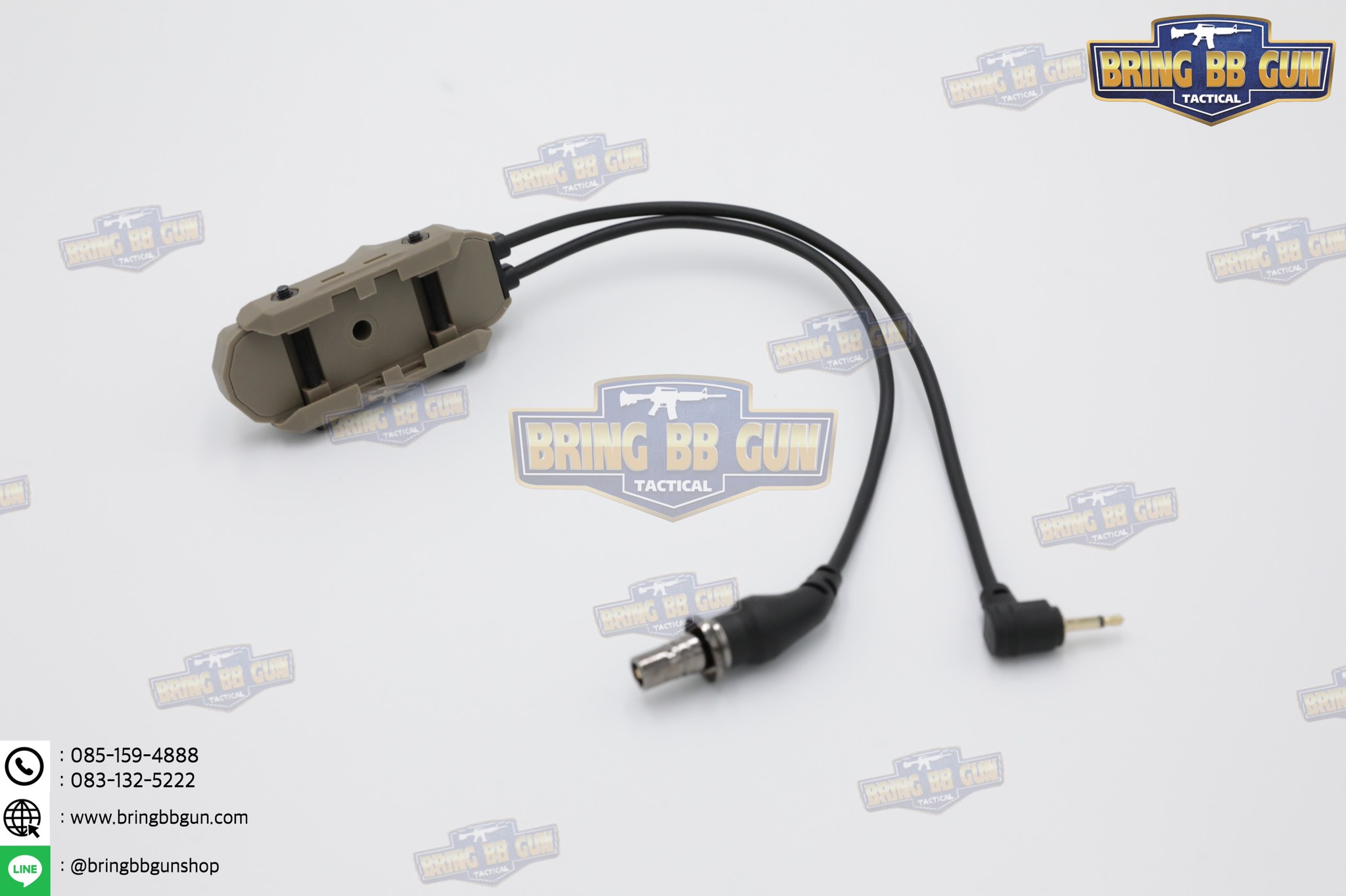 สวิตซ์หางหนูไฟฉาย2ทาง Axon Axon Dual Control Mouse Tail for Surefire / 2.5mm.